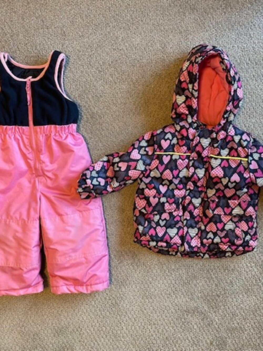 Toddler Snow Jacket & Snow Pants Set (18-24 Months)